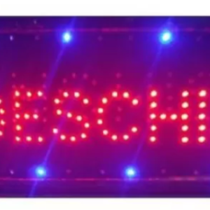 Reclama Led,interior,deschis,50x25cm