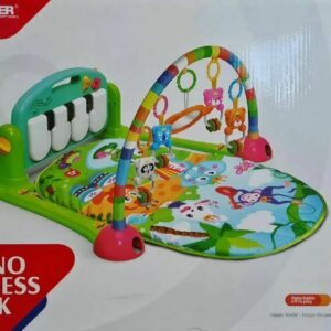 Covor activitati muzical, bebelusi, Piano Fitness, 5 in 1, Fetite si Baieti, Multicolor 75*60, AisHa StoRe OnliNe