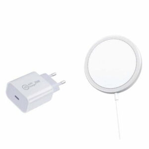 Incarcator Wireless Rapid 15W, cu adaptor Priza 15W, AisHa StoRe OnliNe