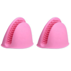 Set 2 Manusi de Protectie Cuptor, Silicon, 8.5x11 cm, Roz, AisHa StoRe OnliNe