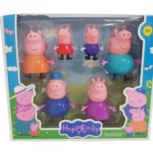 Set 6 Figurine Peppa Pig